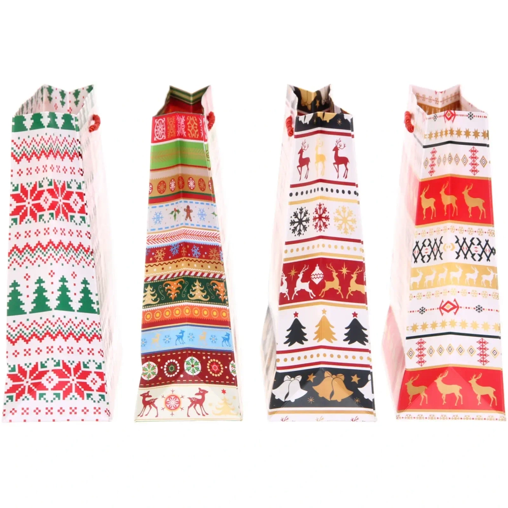 Пакет подарочный «Зимние узоры» 18*23*8 см, микс