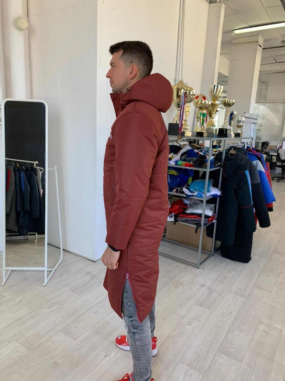 Парка спортивная утепленная мужская/женская