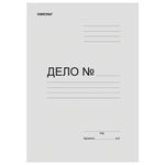 Папка без скоросшивателя "Дело", картон, плотность 320 г/м2, до 200 листов, ОФИСМАГ, 127818