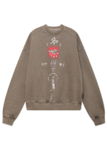 Толстовка Без Капюшона Blessing Doodle Washed Sweatshirt
