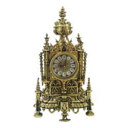 Bello De Bronze Часы "Нотр Дам" каминные бронзовые