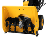 Бензиновая снегоуборочная машина SBM 610, 212 cc, ручной старт, фара Denzel