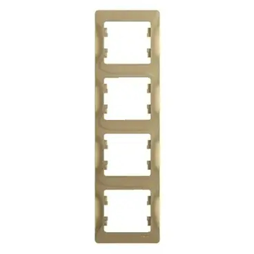 GLOSSA 4-постовая РАМКА, вертикальная, ТИТАН