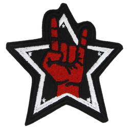 Нашивка ROCK коза (127)