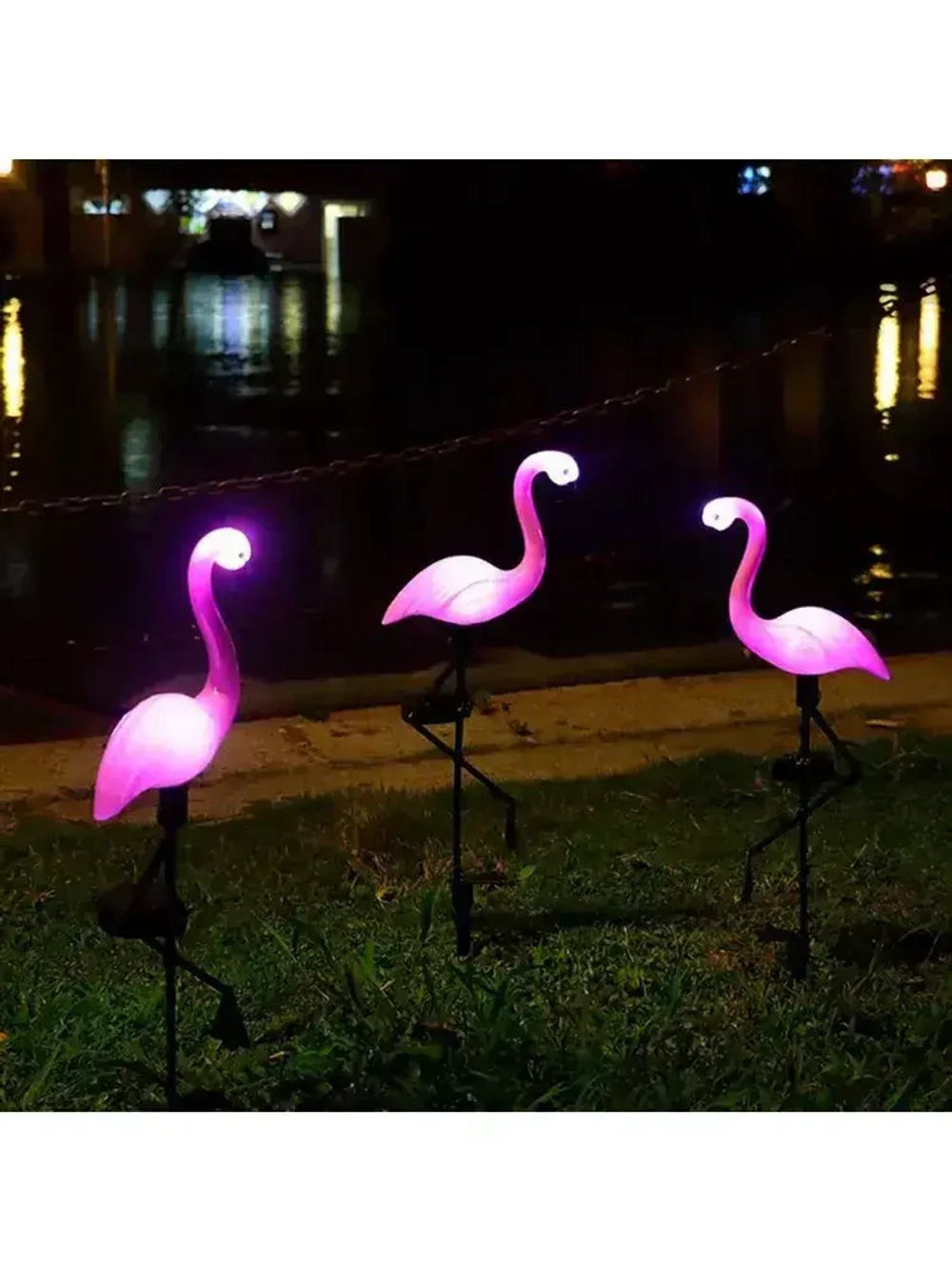 Уличные светильники на солнечной батарее 53 см