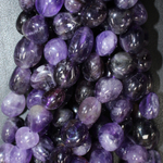 Аметист галт темный 12-14мм