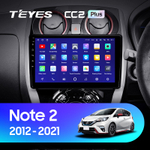 Teyes CC2 Plus 10" для Nissan Note 2012-2021