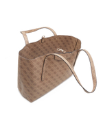 Двухсторонняя шопер 2 в 1+ поясная сумка Guess - коричневый(HWEBG8 39023)