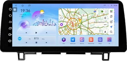 Магнитола для Nissan Serena C26 2010-2016 - FarCar монитор 12.3" 2K QLED на Android 14, TS10, CarPlay, 4G SIM-слот