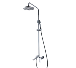 Душевая колонна со смесителем для ванны Bravat Opal R