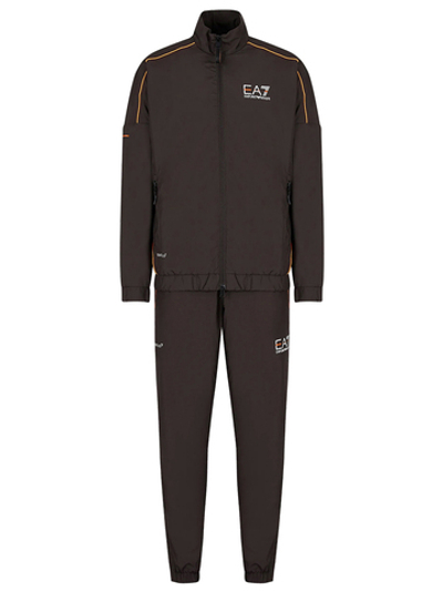 Теннисный костюм EA7 Man Woven Tracksuit - Black