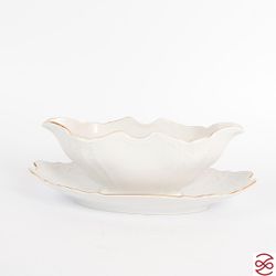 Соусник Bernadotte Белый узор 50 мл