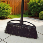 Щетка-метла для улицы "Etna" Black c черенком 120см, жесткая щетина (черный)