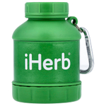 iHerb Goods, воронка Whey2Go от iHerb®, зеленая, 110 мл (3,7 унции)