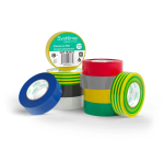 MULTISET Изолента ПВХ 19 мм Х 20 м, толщина - 0.13 мм, СИНЯЯ