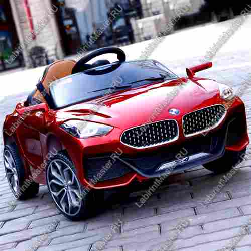 Детский электромобиль "BMW Z4" красный