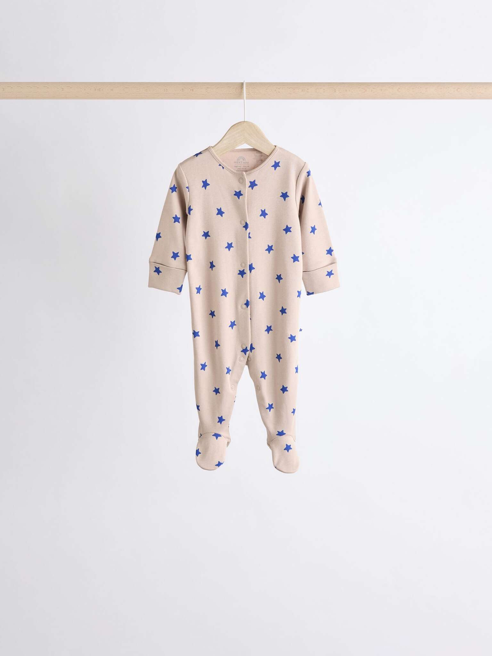 Комбинезон / Cлип для малышей Next K79-515, 7 шт., Голубой, Бежевый