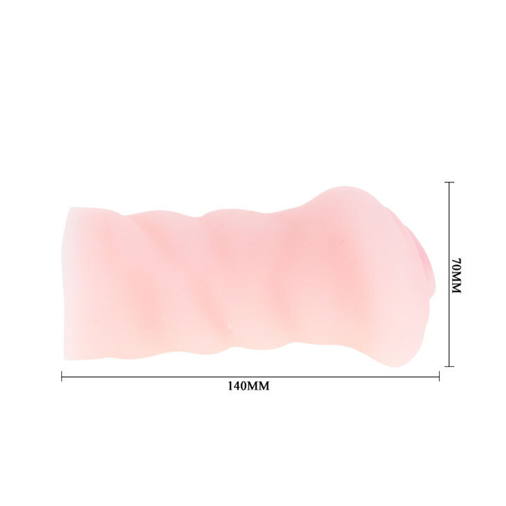 Мастурбатор Сладкая Акими без вибрации (Цвет: телесный)