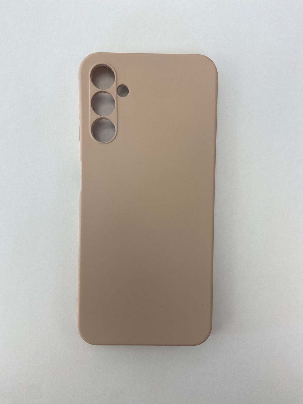 Накладка Samsung A14 4G розовый песок Soft Case Zibelino
