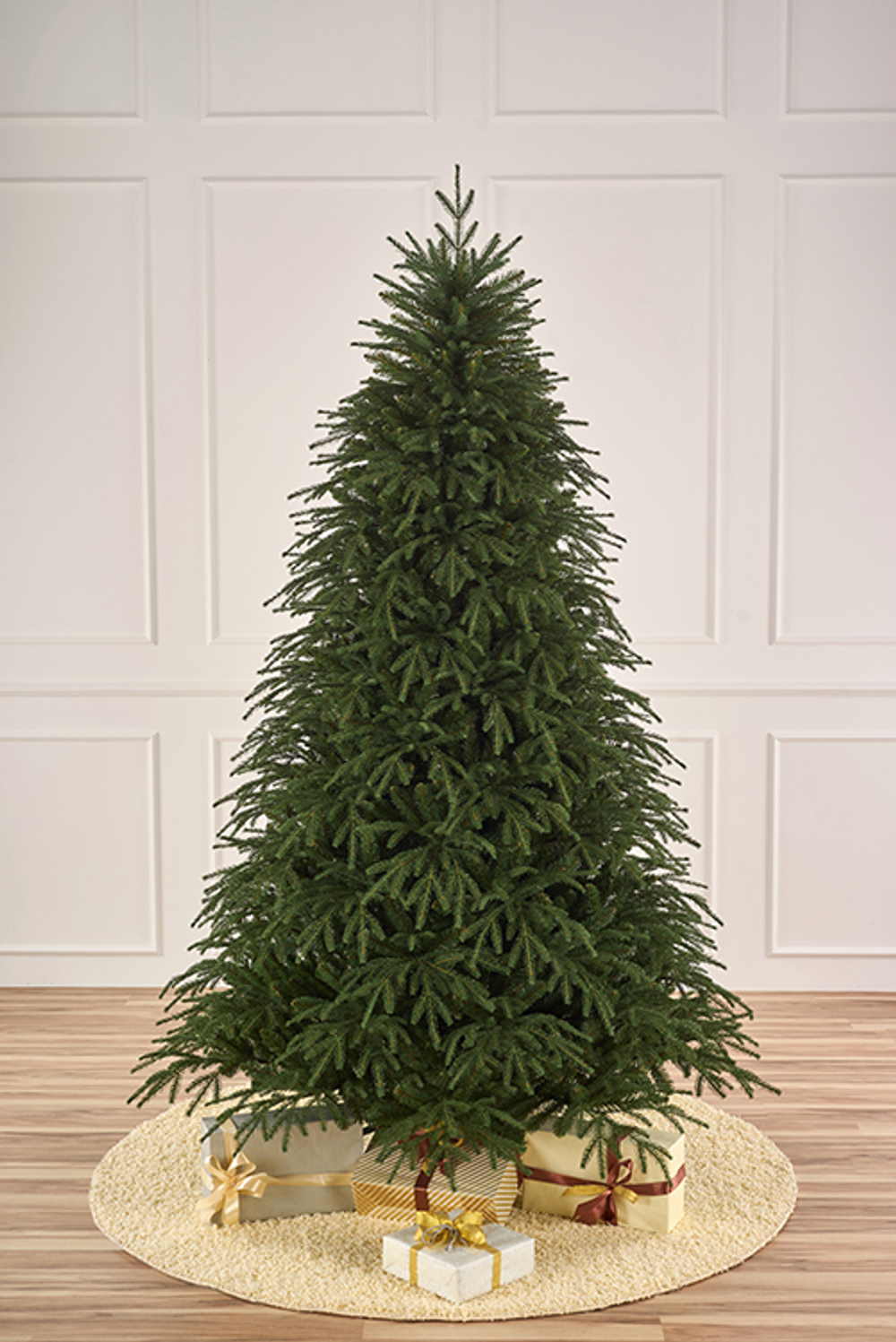 Ель искусственная Карпатская 1,8 м ПРЕМИУМ подставка металл Литые ветки+Пленка ПВХ МаксКристмас