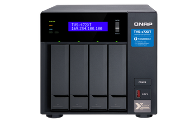 Сетевой накопитель QNAP TVS-472XT-PT-4G