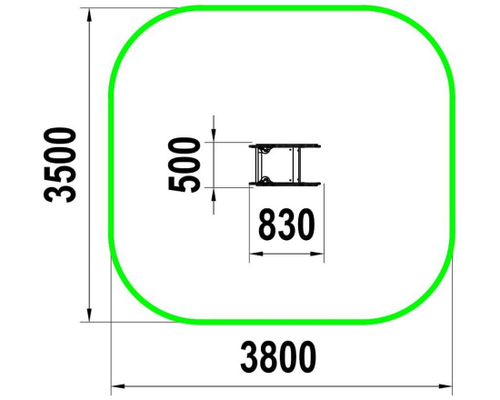 Качалка на пружине Пароход КА-1.28