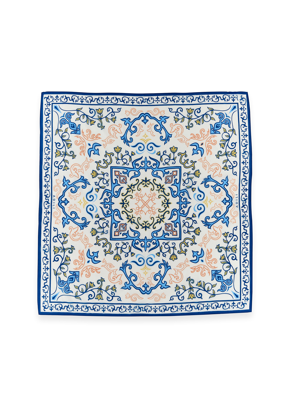 Платок шелк 100х100, рисунок 241-03