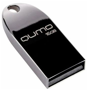 Флешка USB 2.0 16Гб QUMO Cosmos 16GB, серебристый