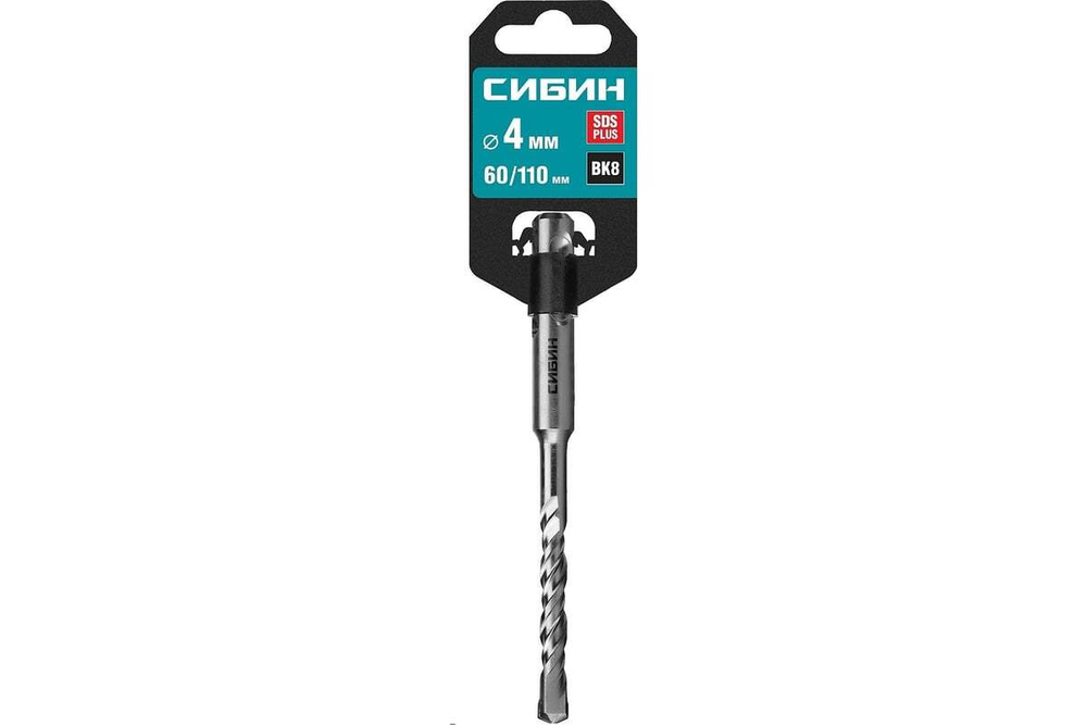 Бур (4х110 мм; SDS-plus) СИБИН 29312-110-04