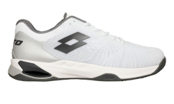 Теннисные кроссовки Lotto Mirage 100 II Clay - all white/asphalt/vapor gray