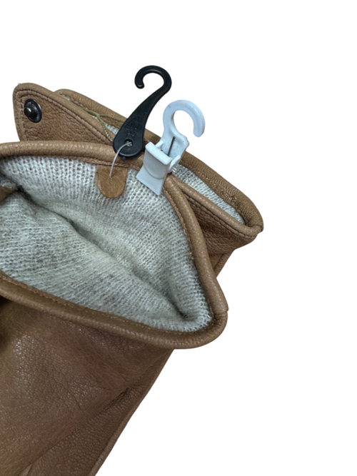 Перчатки. Мужские. Материал верха: Кожа оленя. Подклад: Трикотаж-шерсть.5 шт в упаковке.