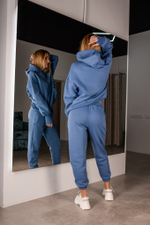 Спортивный костюм из хлопка и флиса недорого