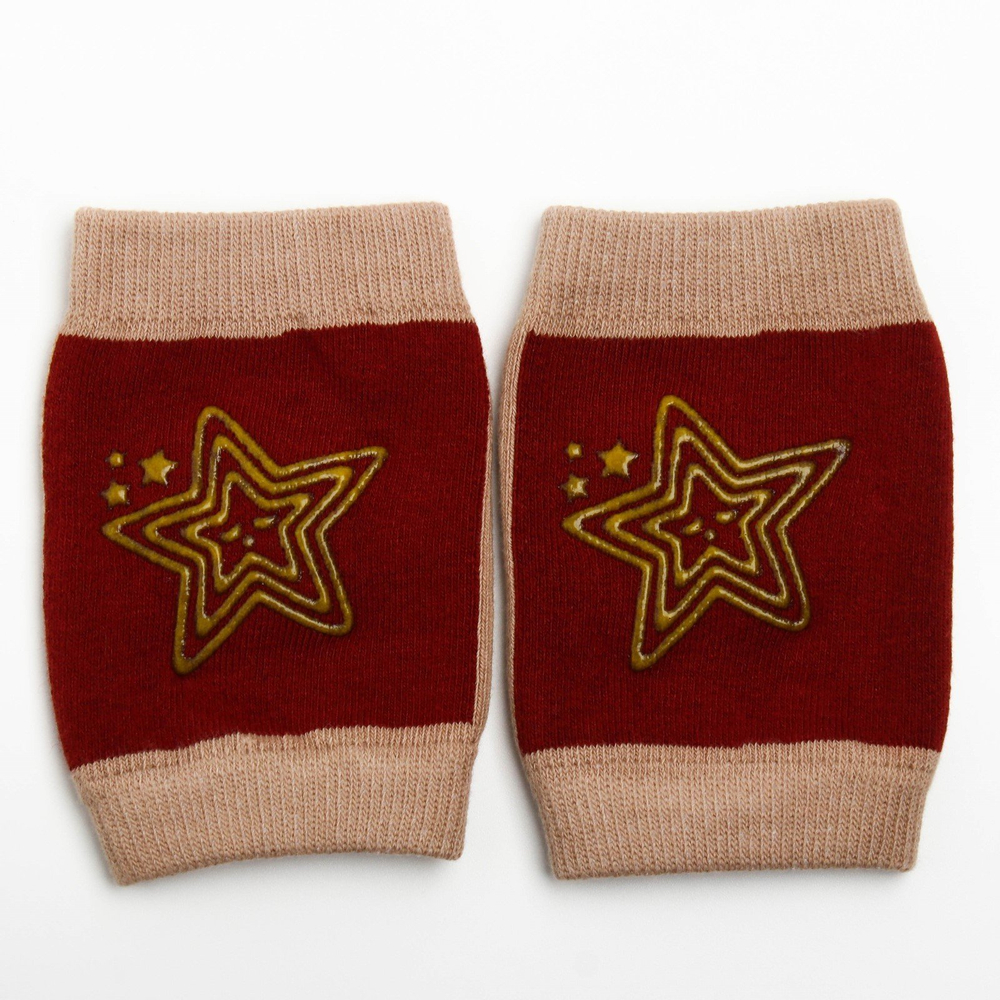 3805538 Набор наколенников, 2 шт., от 6 мес., цвет МИКС