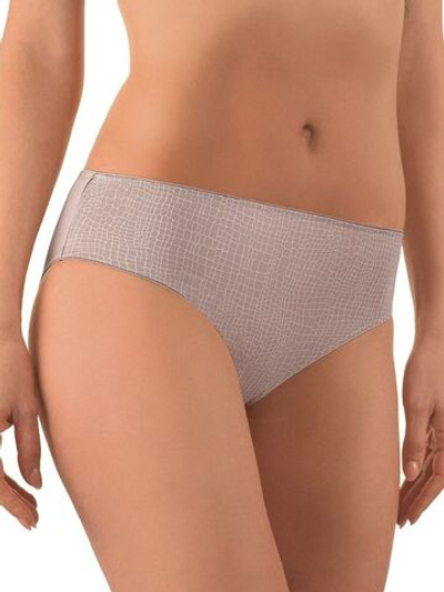 Дымчатые трусы-слипы со змеиным принтом (Размер: 48) (Цвет: дымчатый)