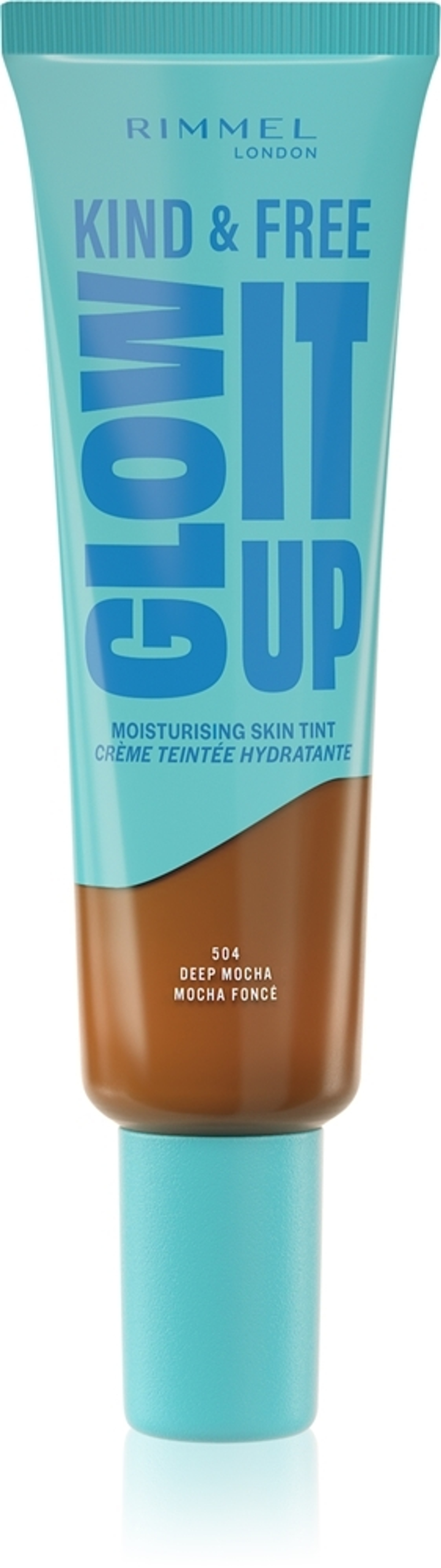 Rimmel Kind & Free Glow It Up - Легкий увлажняющий тональный крем, 30 ml