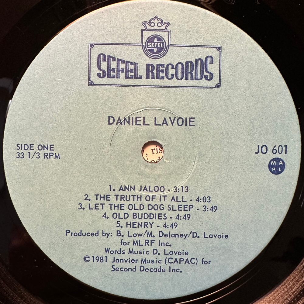 Daniel Lavoie - Cravings (Канада 1981г.)