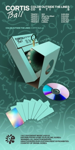 Альбом CORTIS - COLOR OUTSIDE THE LINES [CORTIS Ball ver.]