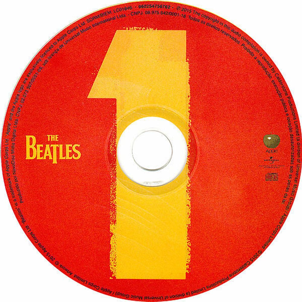 The Beatles. 1 (CD) Битлз. Лучшее
