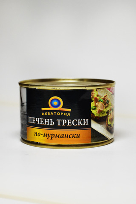 Печень трески Акватория по-мурмански тонкоизмельченная 240 г