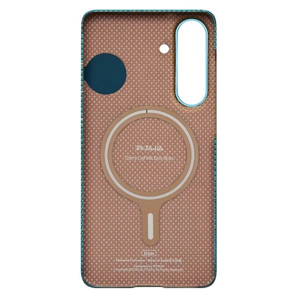Чехол Pitaka Edge Case для Samsung S26, Лазурный | Lucid Blue