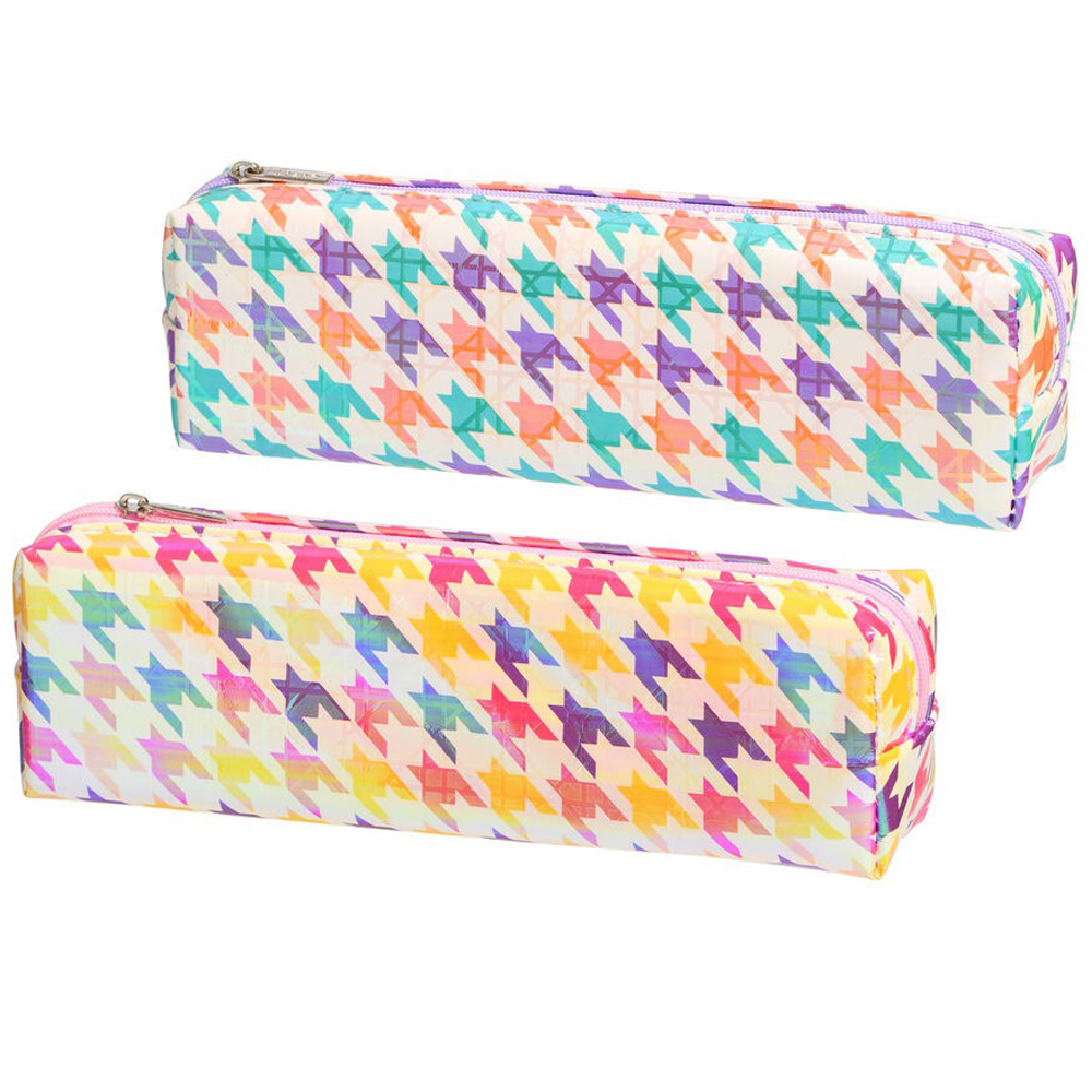 Пенал-косметичка Basir без наполнения, 20*6*5 см, серия "Фигуры", ассорти