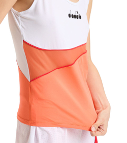 Топ теннисный Diadora L. Tank Icon W - vermillion orange