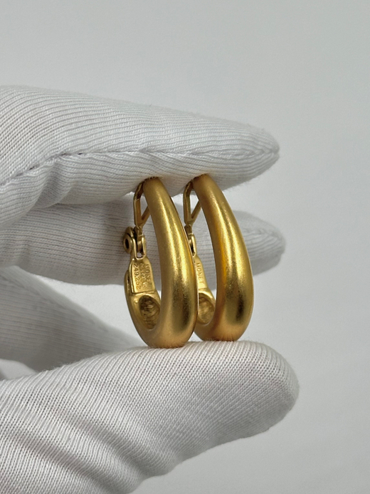 Серьги кольца Monet