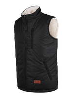 Мужской жилет "СЕВЕРНЫЙ ПУТЬ" на меху из натуральной овечьей шерсти