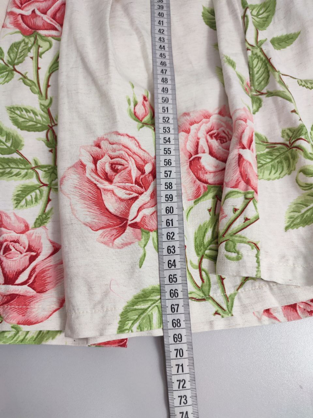 Юбка с цветами 40-42 размер