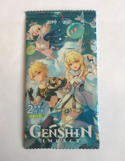 Коллекционные карточки Genshin Impact 6.2