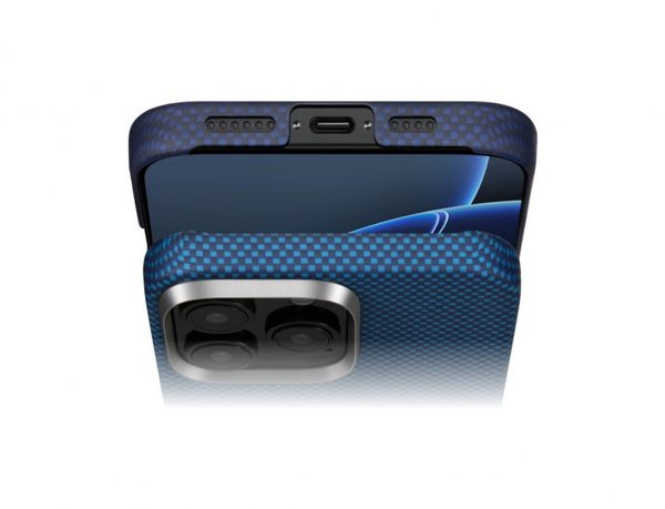 Чехол Pitaka Tactile Woven для iPhone 16, Милки Уэй | Milky Way Galaxy