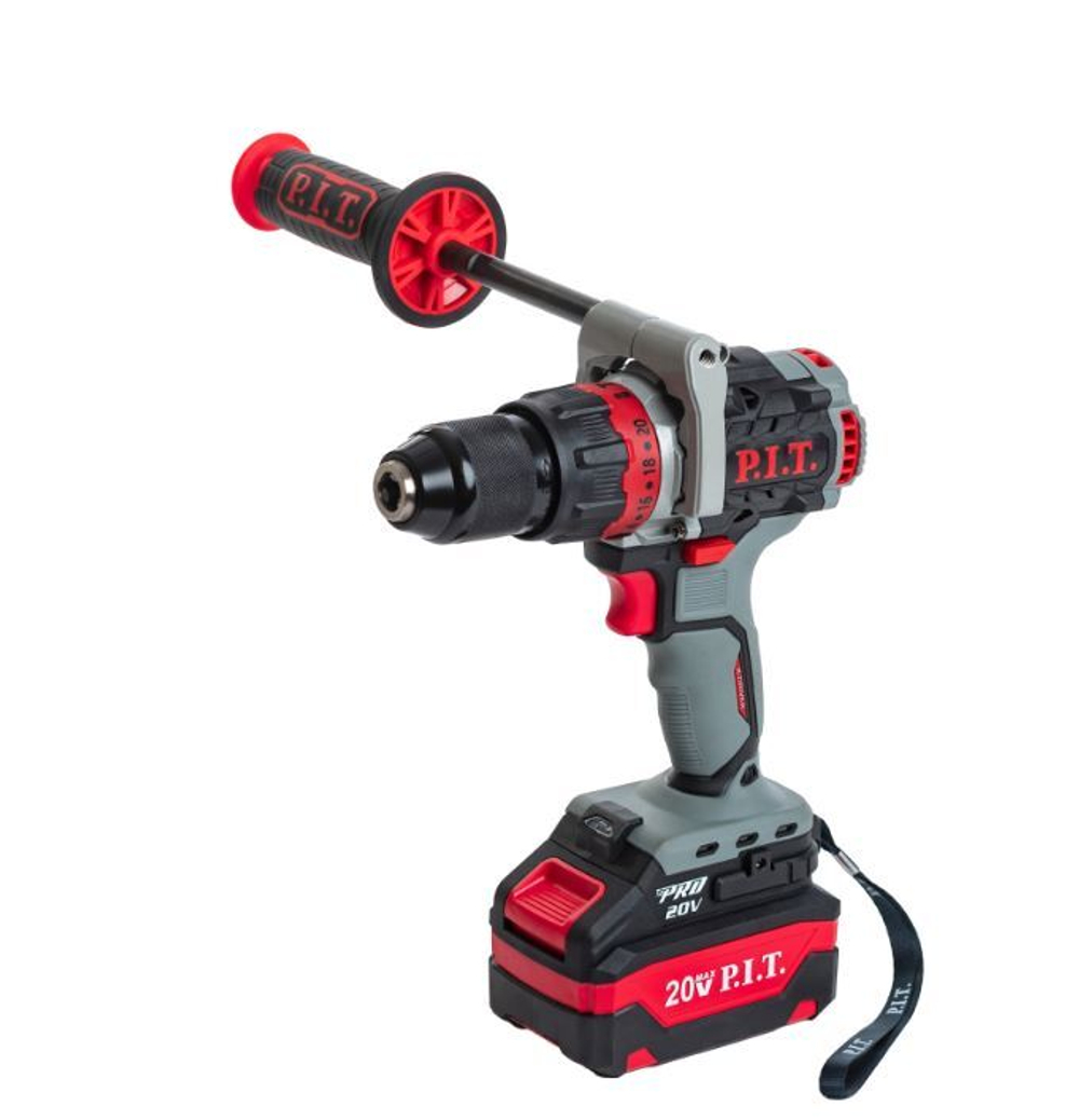 ЕАС Дрель ударная АККУМ. PSB20H-13C/1(бесщет. 20В,110Нм,мет патрон 13мм, 2ск,1АКБ 4АЧ,ЗУ,кейс)