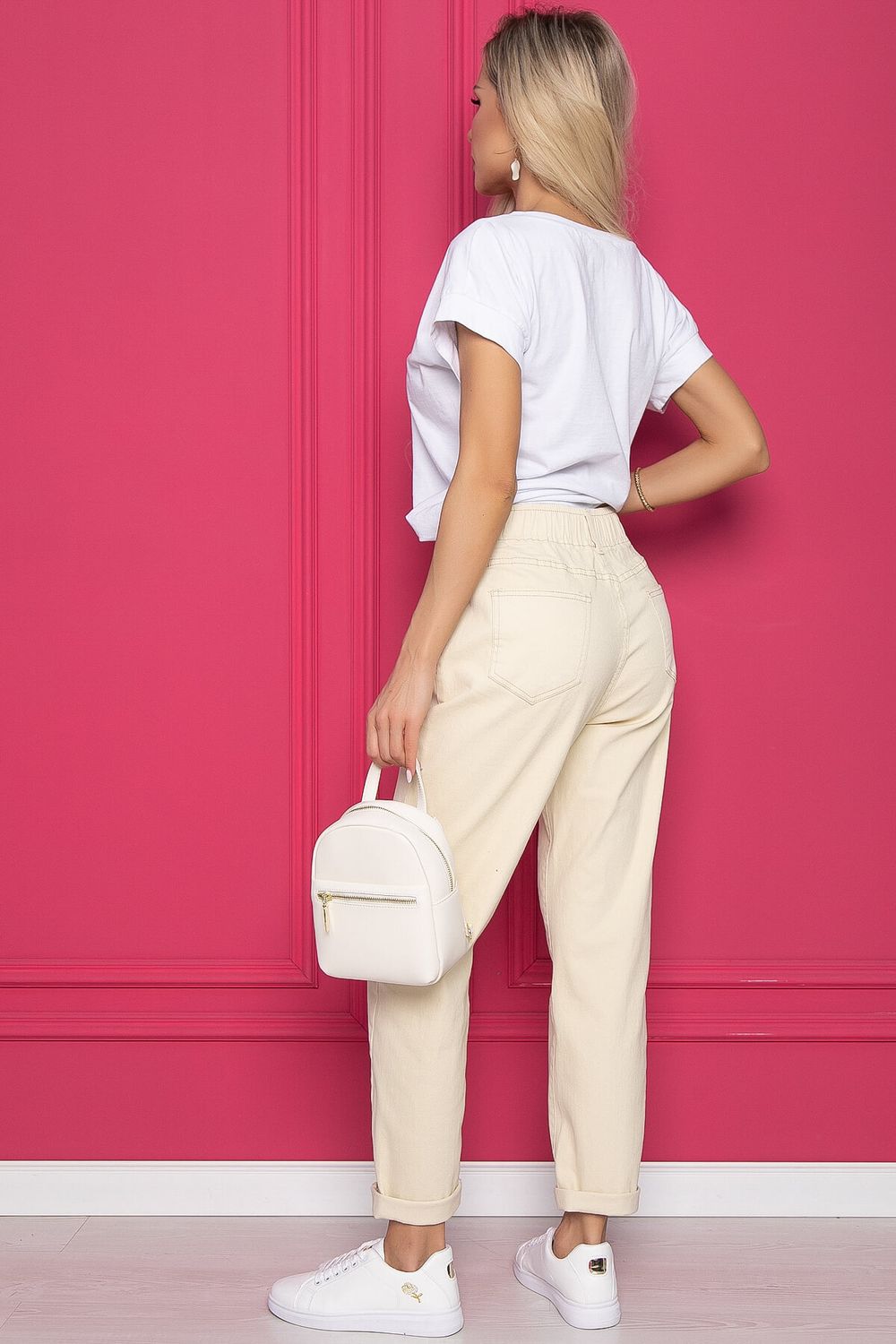 Джинсы Твоя мечта (беж) Б10383 LT Collection