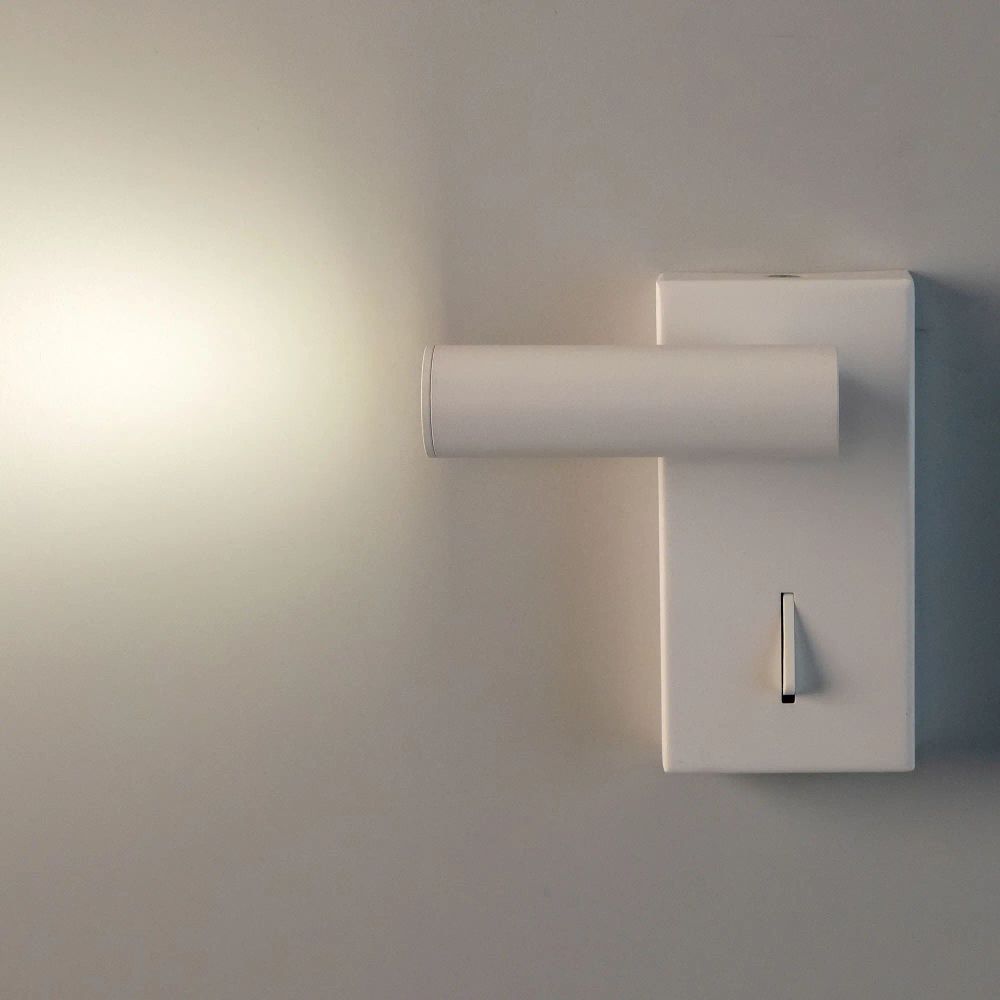 Citilux Декарт CL704350 LED Светильник поворотный с выключателем Белый